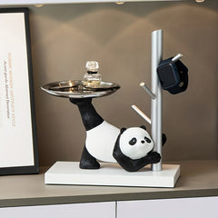 Panda Entrance Shoe Cabinet Hook Modern Hanger Storage Decoration