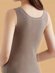 2pcs Sleeveless V Neck Top Women's Lingerie & Sleepwear