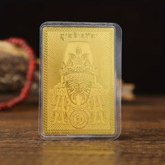 Wealth God Temple Safe Rune Card for Protection