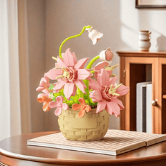 Eternal Flower Building Block DIY Potted Plant Bonsai Bouquet
