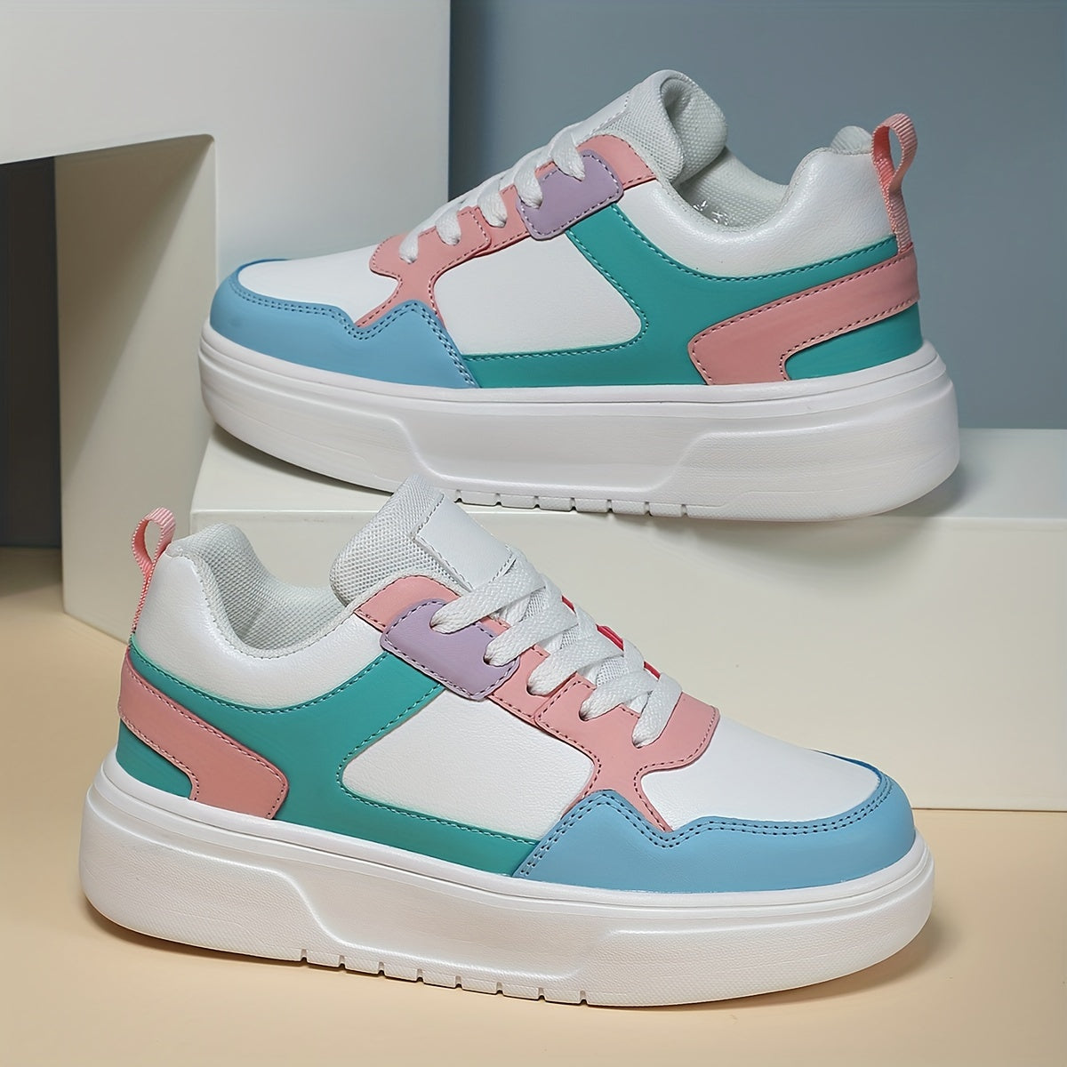 Women's Heighten Chunky Sneakers Non Slip Lightweight Shoes