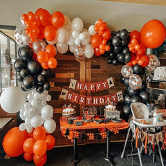 85pcs Orange Latex Balloon Garland Arch Set Party Decoration Supplies