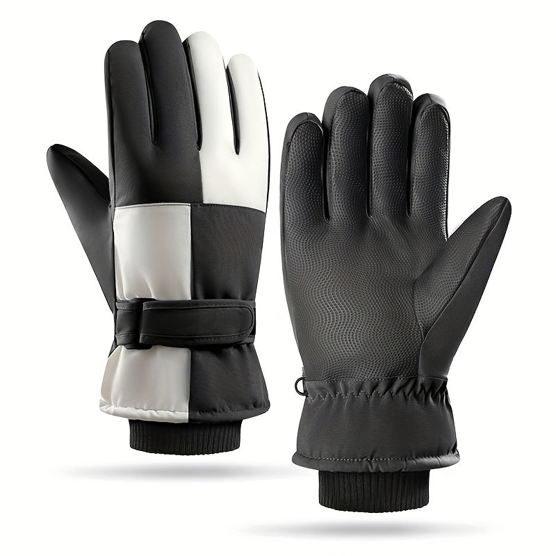 Men's Winter Skiing Gloves Waterproof Touch Screen Gloves