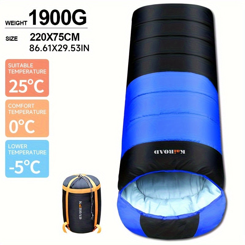 Portable Warm Cotton Sleeping Bag for Outdoor Camping Traveling