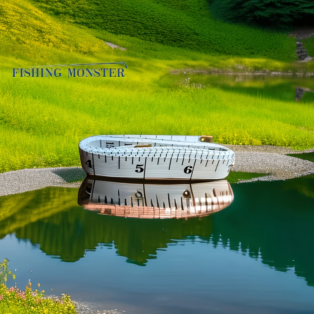 Flexible Fishing Measuring Tape Double Scale Ruler Tackle