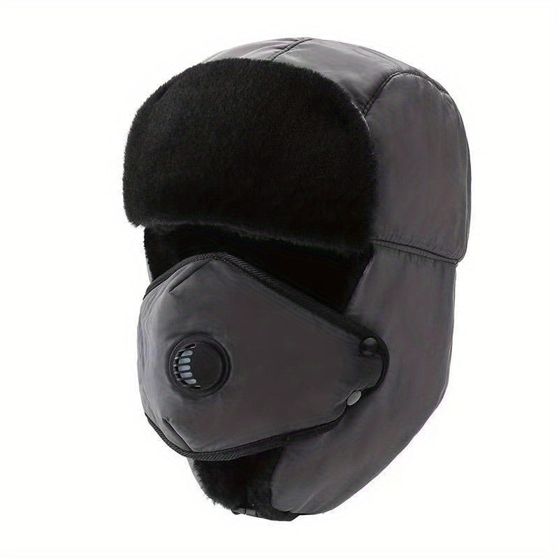 Men's Winter Warm Ear And Neck Protection Plus Velvet Hat
