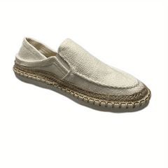 Men's Lightweight Slip On Flax Shoes for Walking