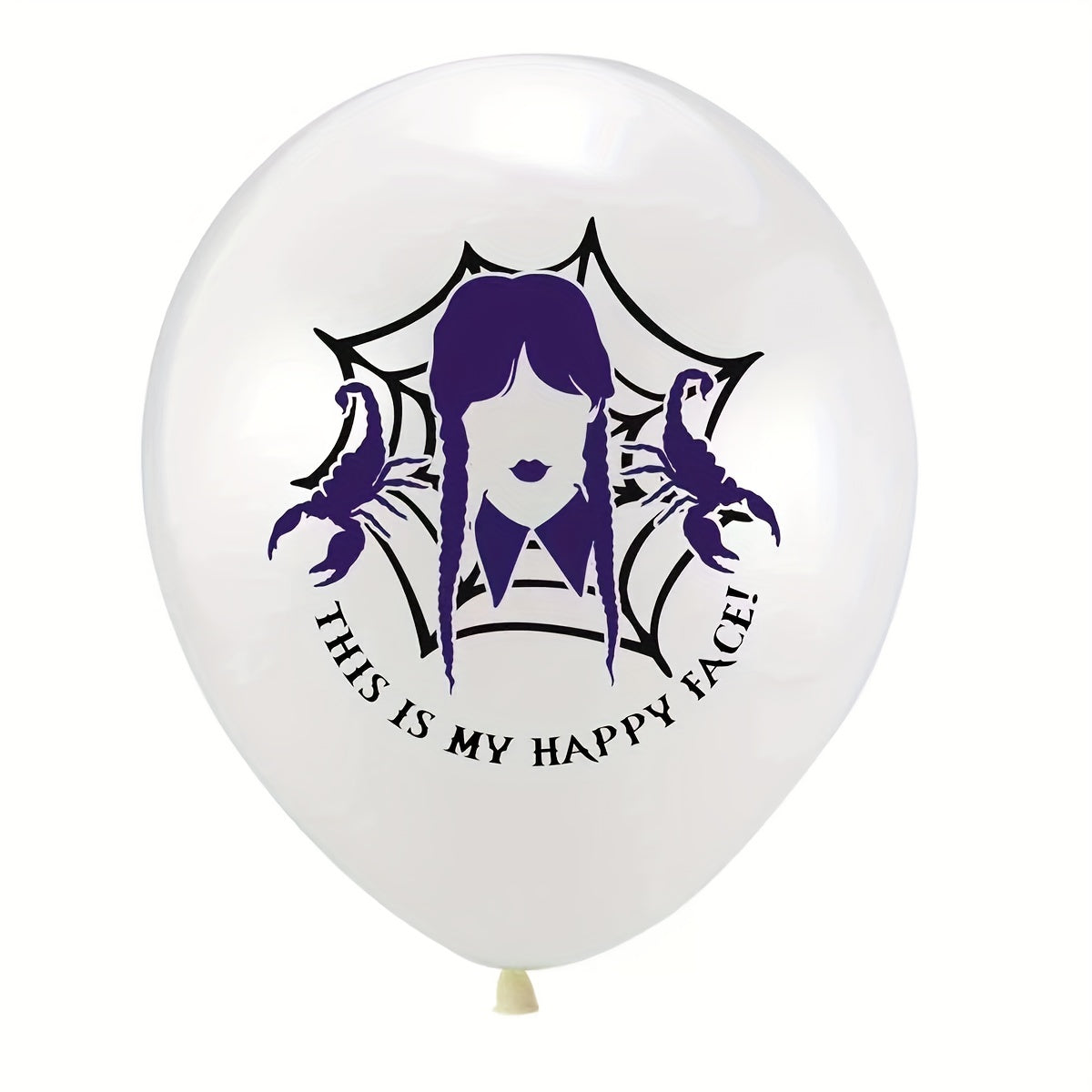 24pcs Halloween Balloons Thriller Themed Birthday Balloons