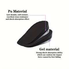 Invisible Height Increase Insoles Arch Support Breathable Insoles
