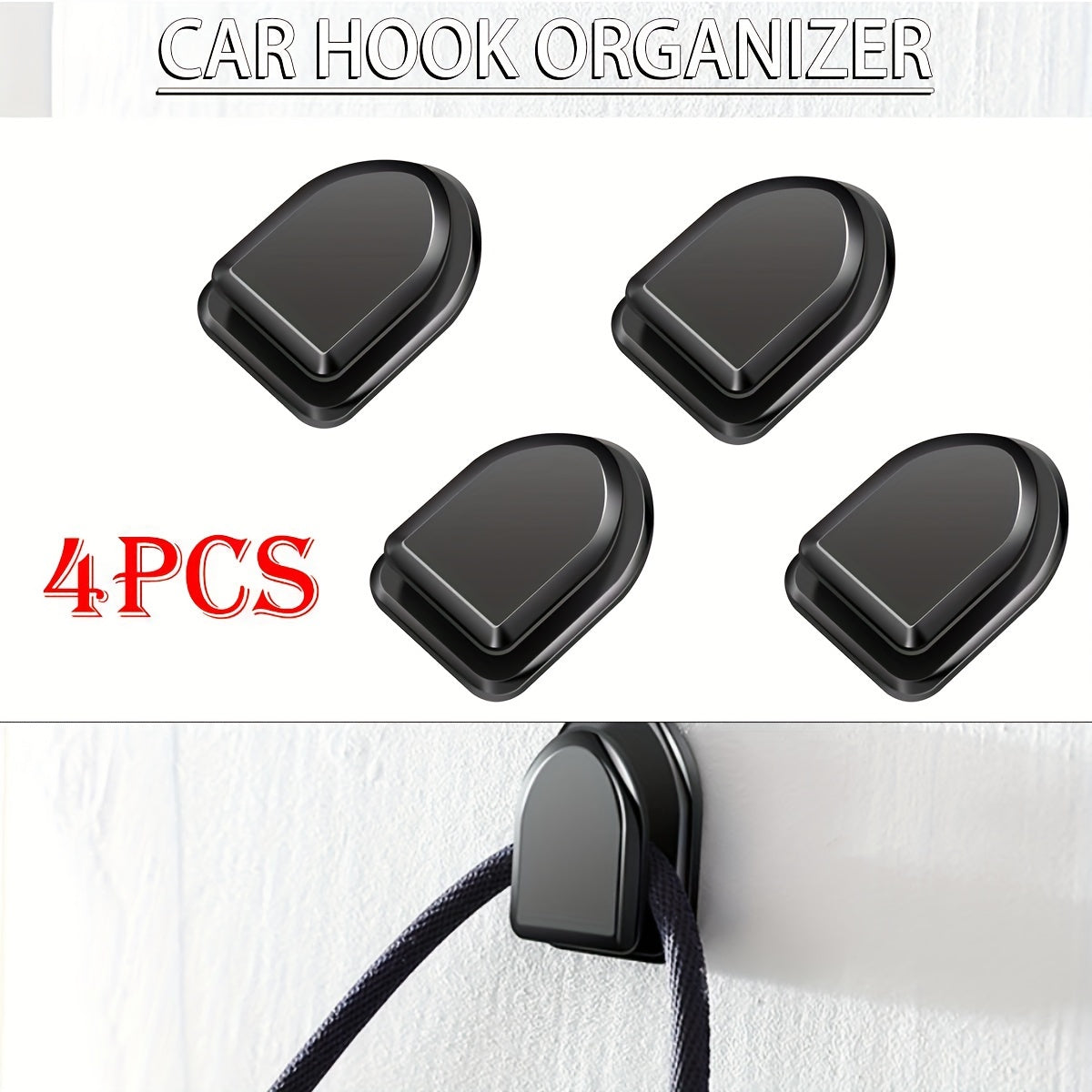 Car Seat Back Hook No Punching And Sticking Hook Car Accessories