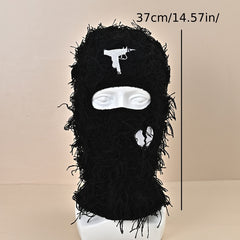 Outdoor Furry Beanie Street Mask
