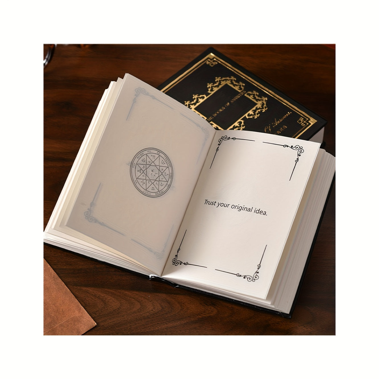 Bilingual Chinese English Magic Book For Answers Notebook
