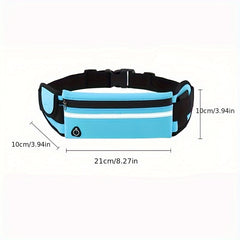 Sports Luminous Running Waist Bag Waterproof Phone Case