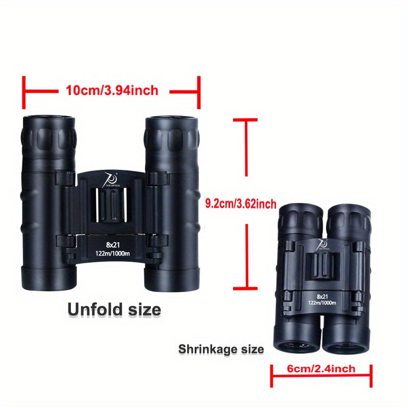 HD Powerful Binoculars 3000M Long Range Mini Telescope For Outdoor Sports