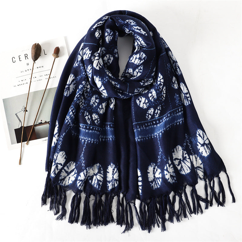 Unisex Bearded Scarf for Outdoor Activity