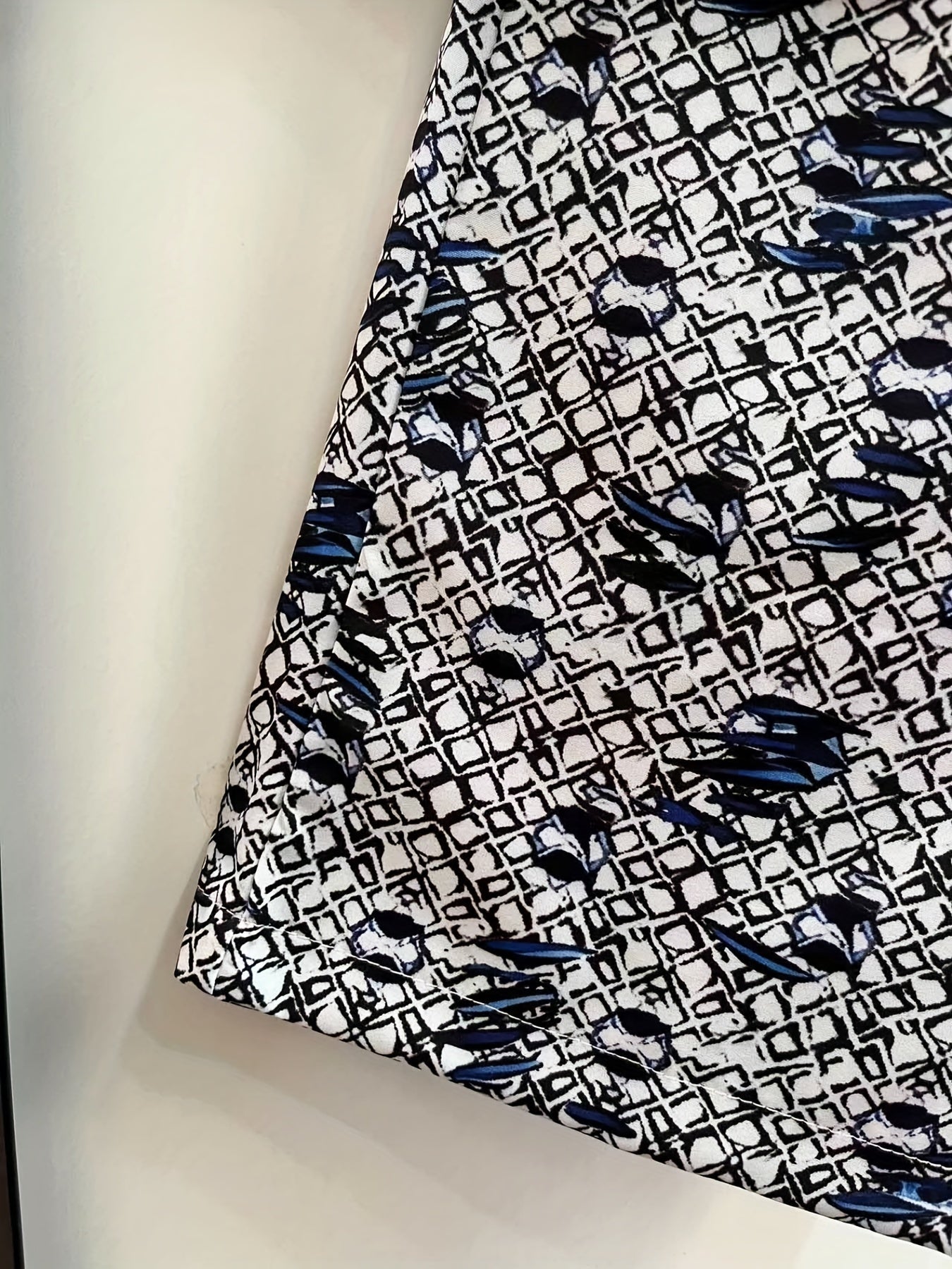 Casual Loose Two Piece Set Short Sleeve T-shirt & Print Shorts