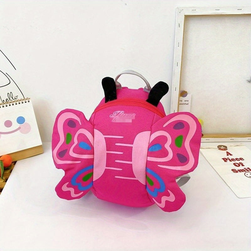 Butterfly Shape Baby Backpack with Anti-lost Rope for Kindergarten