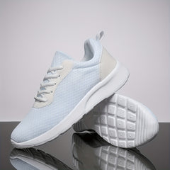 Soft Thick Bottom Mesh Breathable Flying Woven Shoes