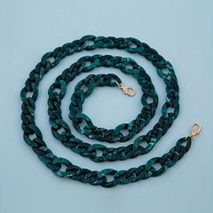 Acrylic Chain Mixed Thick Film Multifunctional Chain Golden Bag Strap