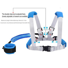 2 in 1 Toddler Leash Anti Lost Wrist Link - Child Safety Harness