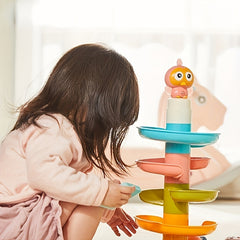 Early Education Toy Set: Circle Bird Track Puzzle