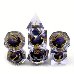 7pcs Dragon Eye Dice Set Table Game Fun Entertainment Dice