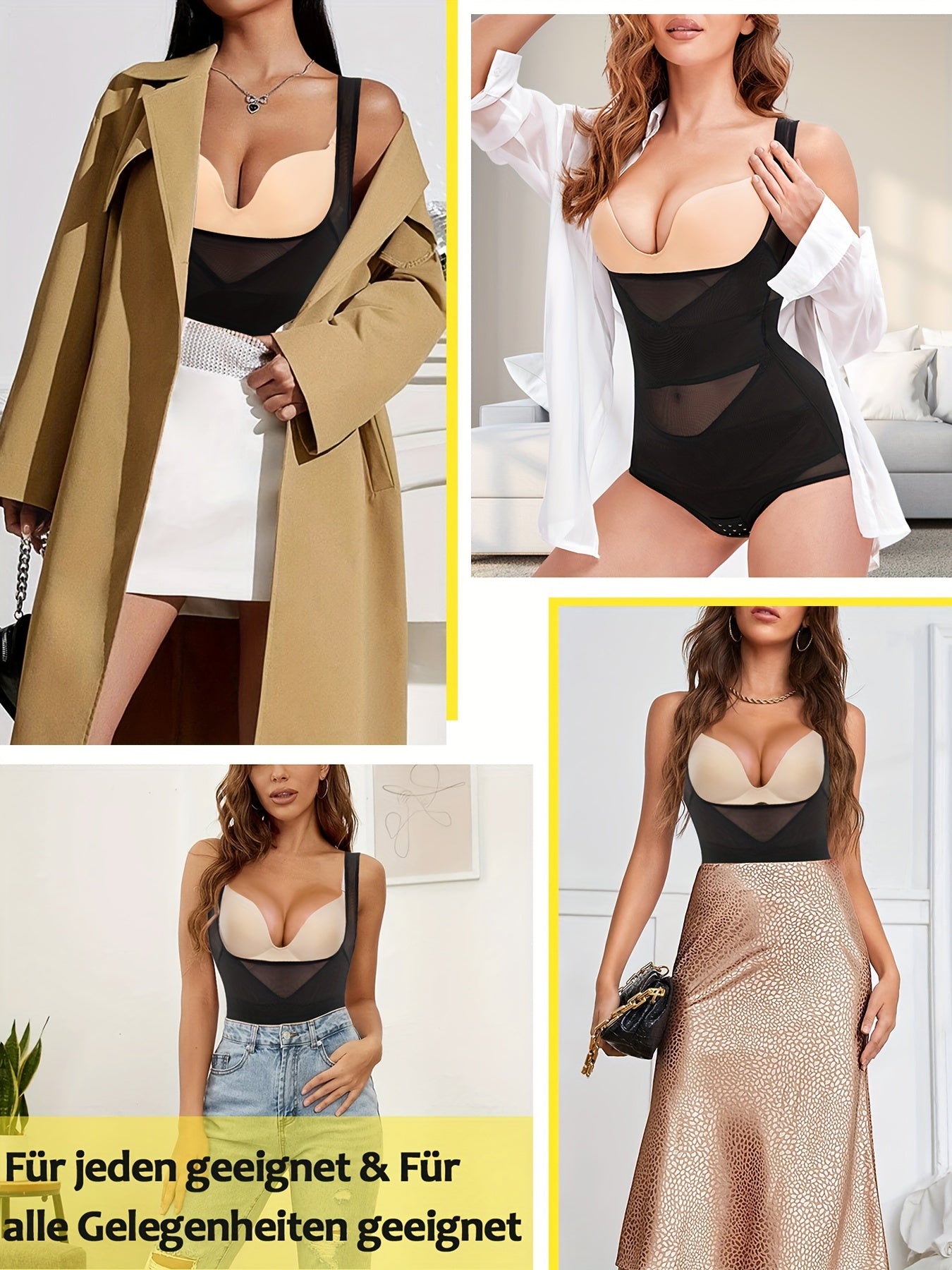 Mesh Shaping Bodysuit Slimmer Tank Body Shaper