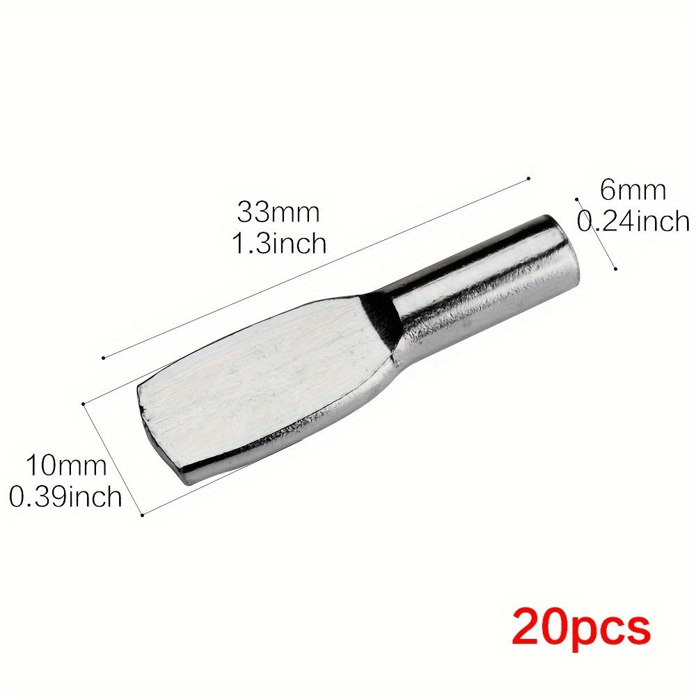 Cabinet Shelf Pegs Kitchen Shelf Clips Bracket Support Pegs - 20 40 80pcs