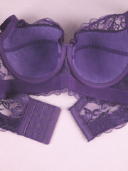 Lace Push Up Bra Comfy & Breathable Women's Lingerie