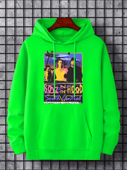 Boys In The Hood Print Hoodie Men's Casual Pullover Hooded Sweatshirt