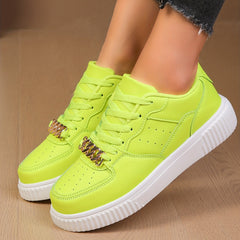 Women's Waterproof Board Shoes Outdoor Non-slip Flat Casual Sports Shoes