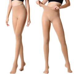Opaque Tights High Waist Slim Footed Pantyhose Women's Stockings