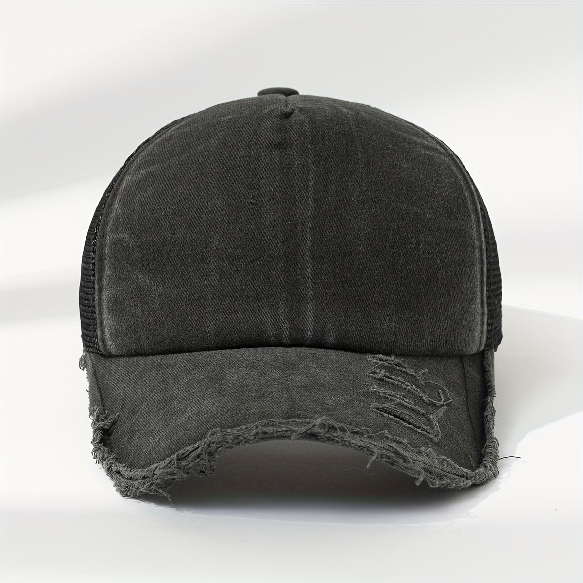 Vintage Washed Distressed Hat Baseball Cap Adjustable Polo Trucker Unisex Style