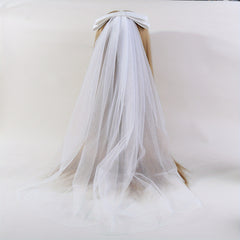 Bridal Veil Hair Comb Wedding Accessories