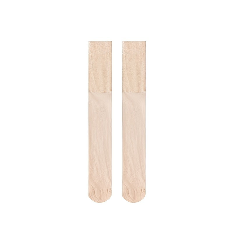 Women's Anti-Snag Leggings Knee Pads Over-The-Knee Socks