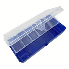1pc Double Layers Parts Box Tool Box Plastic Household Screw Box