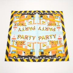 Engineering Truck Party Decoration Set