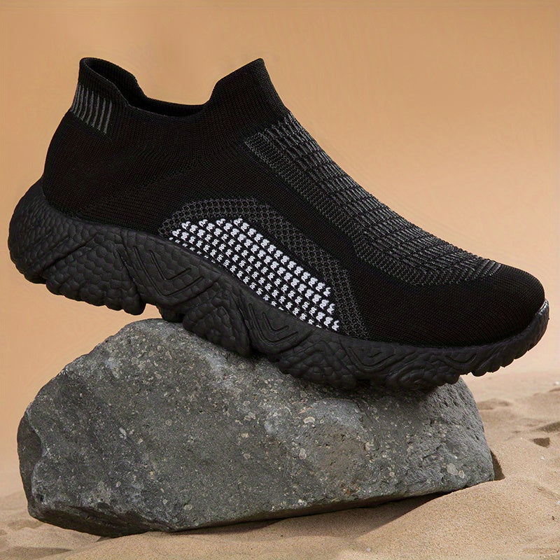 Men's Breathable Slip On Casual Shoes Lightweight Sock Shoes