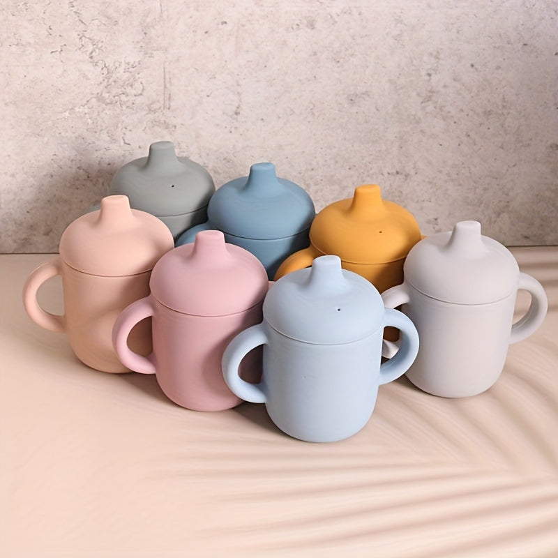 Baby Safe Silicone Drinking Cup Drop Resistant & Anti Scald