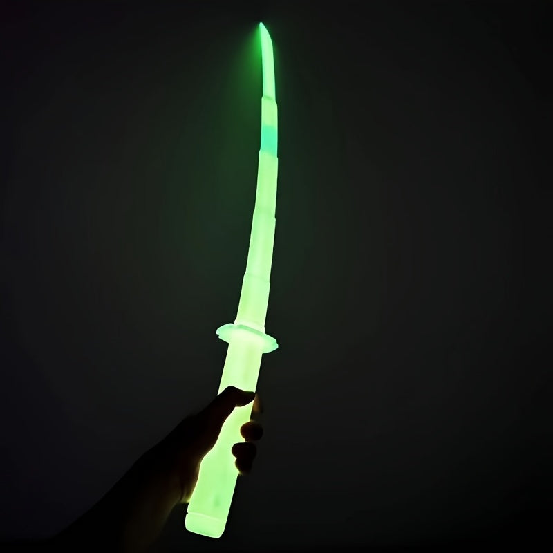 Telescopic Samurai Blade Fluorescent Toy Plastic Model
