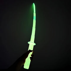 Telescopic Samurai Blade Fluorescent Toy Plastic Model