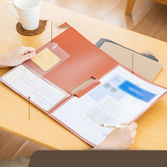 Waterproof A4 Data Sorting Folder for School Office Home