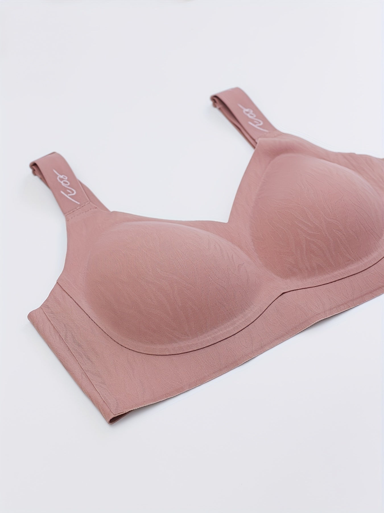 Letter Straps Wireless Bra Push Up Lingerie