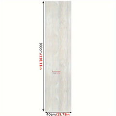 Wood Grain Floor Sticker Thickened Matte Vinyl Waterproof Anti Slip Tile Sticker