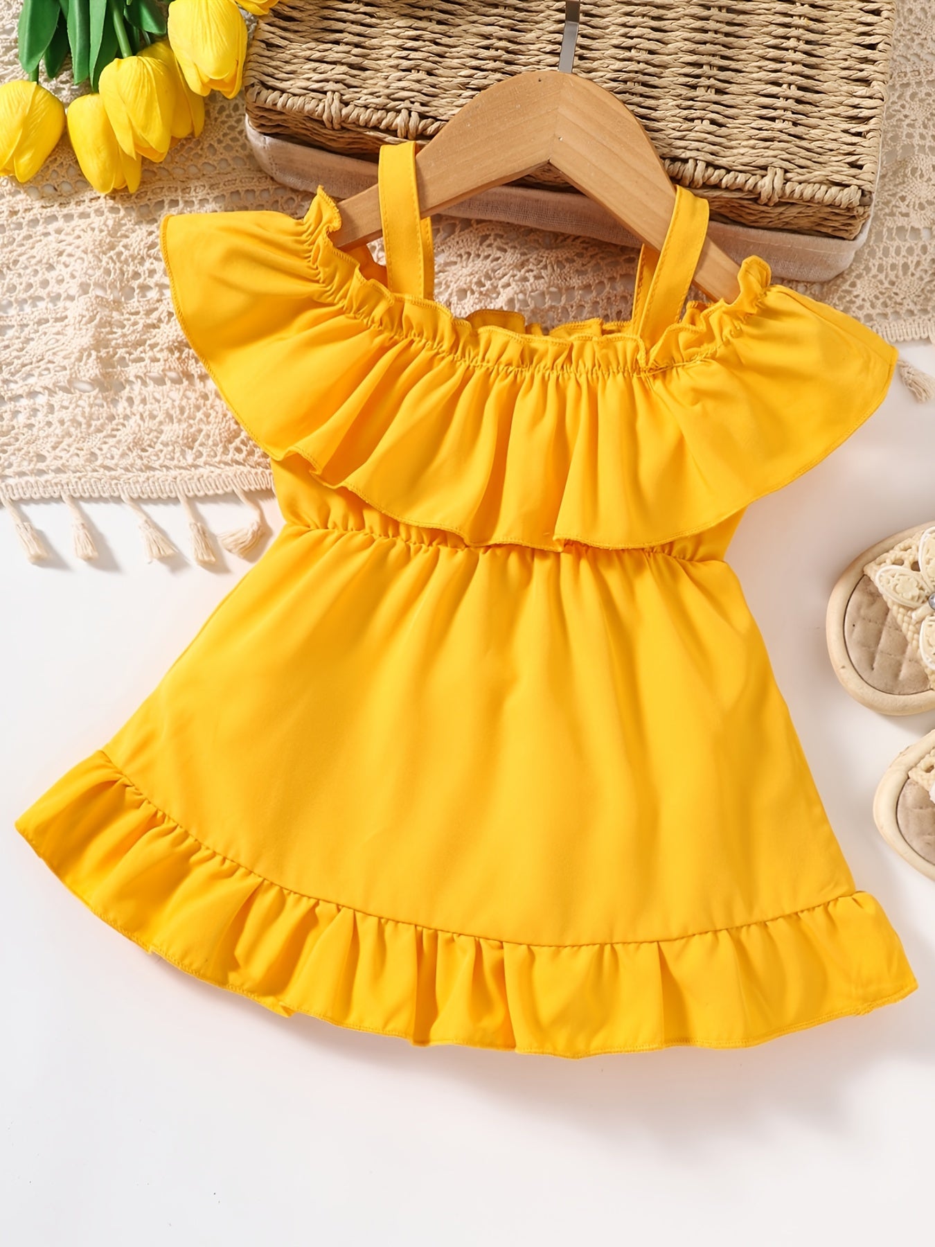 Baby Girls Cami Dress For Summer Beach Party