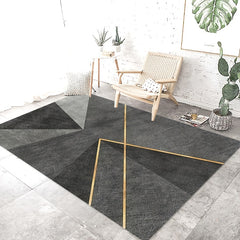 Geometric Pattern Kitchen Rug Non-slip Floor Mat