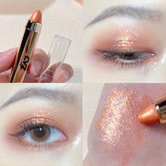 Highlighter Eyeshadow Stick Tea Brown Smudge Proof Earth Tone Makeup 6