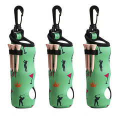 Small Golf Ball Bag Waist Storage Tool Kit Portable with Hook