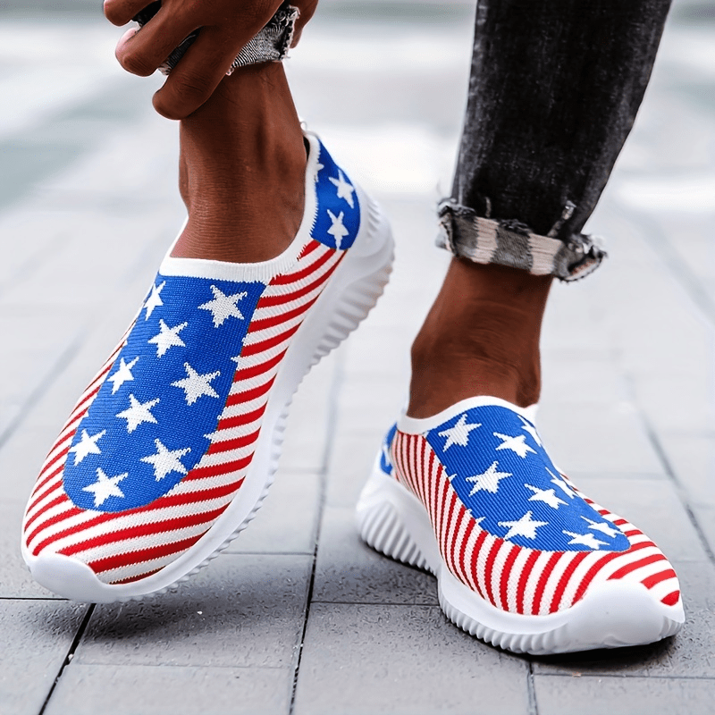 Men's Breathable Slip On Walking Shoes for Outdoor Activity