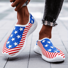Men's Breathable Slip On Walking Shoes for Outdoor Activity